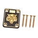 thumbnail image 3 of 1 Juego De Placa De Cuello De Guitarra Para Reemplazo De Guitarra Eléctrica Dorada, 3 of 5