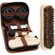 thumbnail image 1 of Kit de abrillantador de zapatos MARZ Deluxe portátil de 7 piezas con cepillo de crin, 1 of 7
