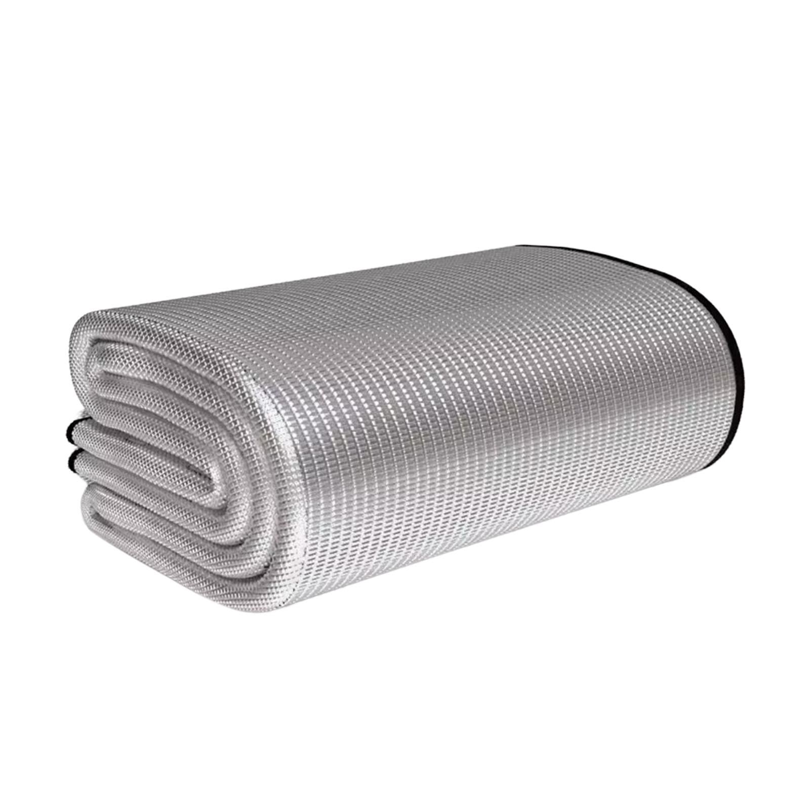 Magideal - Colchoneta De Camping Aislamiento Plegable Tienda De Campaña Rectángulo Ligero Espuma Térmica Colchoneta Para Dormir Papel De Aluminio Colchón Para , 200cmx200cmx0.5cm