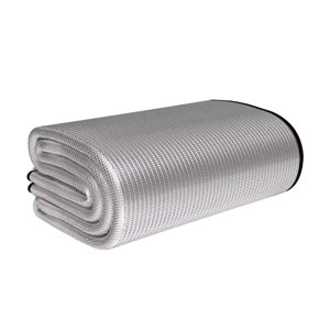 Magideal - Colchoneta De Camping Aislamiento Plegable Tienda De Campaña Rectángulo Ligero Espuma Térmica Colchoneta Para Dormir Papel De Aluminio Colchón Para , 200Cmx150Cmx0.5Cm