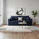thumbnail image 1 of Sofa Aurelia 3 Cuerpos Tela Azul, 1 of 3