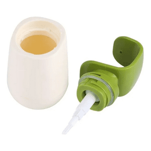 Genérico - Dispensador Jabón Líquido Gel Shampoo Blanco Con Verde