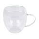 thumbnail image 2 of Set 2 Tazas Vidrio Doble Pared 250ml, 2 of 2
