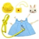 thumbnail image 1 of Conjunto De Vestido Para Mascotas Chaleco De Conejo Ropa De Disfraz Traje De Moda Diaria-Azul_S, 1 of 5