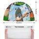 thumbnail image 2 of Loco por el golf Gorro de Natación de Licra, Gorro de Baño de Tela Cómoda, Gorro Elástico Antideslizante para Hombres, Mujeres y Niños, 2 of 6