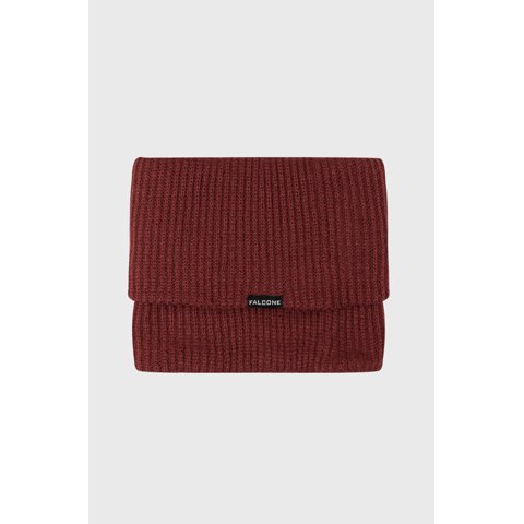 Falcone - Cuello Tejido Outing Burdeo