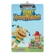 thumbnail image 1 of Henry Hugglemonster Portapapeles de acrílico A4, tamaño carta estándar, carpeta con clip 31.8x 21.5CM para estudiantes, profesores y oficina, 1 of 6