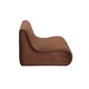 thumbnail image 3 of Sofa Komodo 2 Cuerpos Felpa Chocolate, 3 of 5