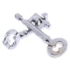 thumbnail image 2 of Juego Mental Rompecabezas Alambre Rompecabezas IQ Test Toy Para Ni?os Adultos Estilo 8, 2 of 3