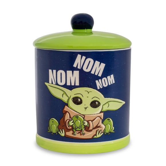 Tarro para galletas y aperitivos Silver Buffalo Star Wars Grogu, tamaño grande