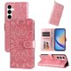 thumbnail image 1 of Funda tipo cartera FOXDOCK para Samsung Galaxy A35 , diseño girasol en relieve, cuero PU, cierre magnético, soporte y tarjetero, 1 of 5