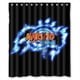 thumbnail image 1 of Cortina de ducha con el logotipo de Naruto Shippuden, juego de cortinas de baño con ganchos, tamaño 60 x 72 pulgadas, 1 of 3