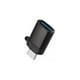 thumbnail image 1 of Adaptador Usb 3.0 Tipo C Macho Tipo A Hembra Otg Negro, 1 of 6