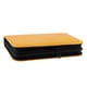 thumbnail image 4 of Tijeras de tijeras para el cabello de cuero suave Estuche Peluquería Peine Funda Amarillo, 4 of 5