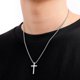 thumbnail image 2 of Collar con Cruz Fiusem de Acero 316L de 2,5 mm, 2 of 3