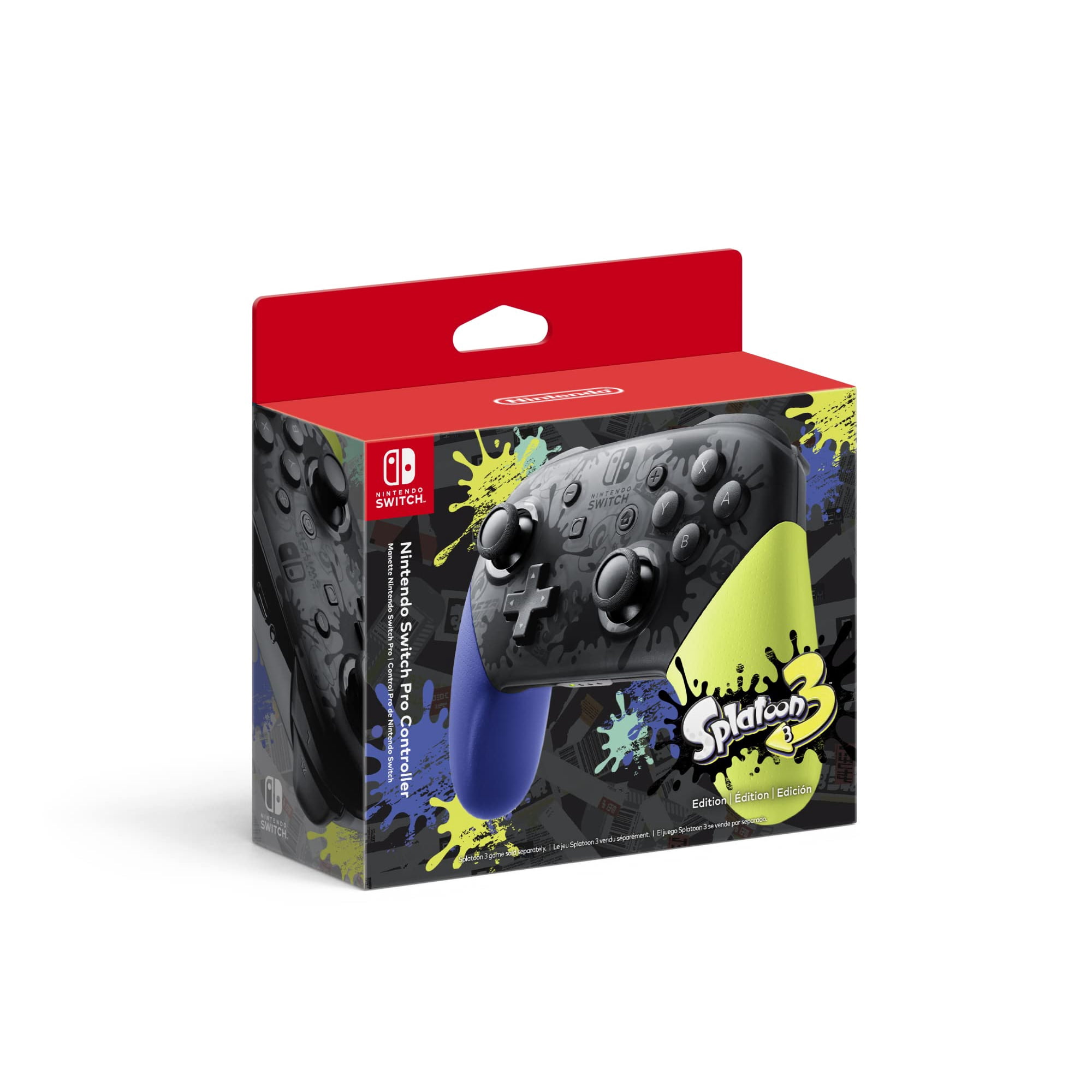 Controlador Pro De Nintendo Switch Edición Splatoon 3