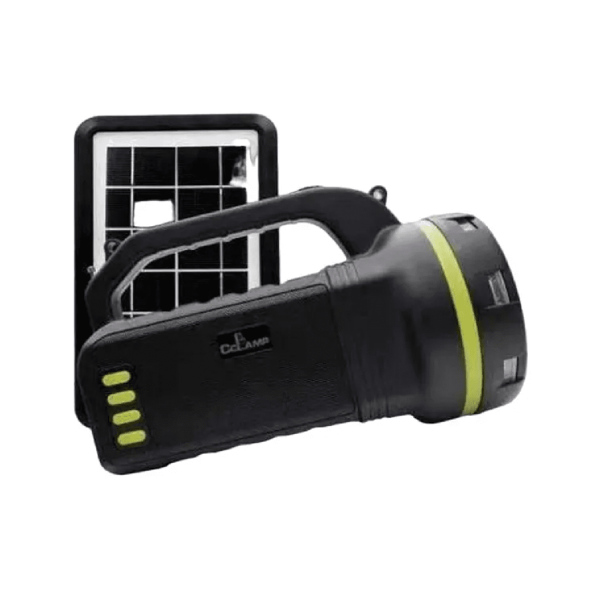 Genérico - Linterna Solar Kit Camping Ampolletas Mp3 Radio Disco Light Color De La Luz Blanco