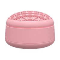 Ioensy - Soporte De Limpieza De Pinceles, Organizador De Herramientas De Limpieza Para Pinceles, Suministros De Arte, Color Rosa