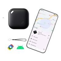 Rastreador Bluetooth Youmeet Air Tag Para Android, Paquete De 1 Unidad, Color Negro