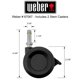 thumbnail image 2 of Ruedas giratorias Weber 2 pzas 1,6 kg Genesis II con bloqueo, 2 of 5