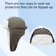 thumbnail image 5 of Gorro de invierno impermeable y resistente al viento para bebé, forro polar, gorro de bombardero para niño, gorro cálido con orejeras para niño y niña., 5 of 6