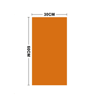 Genérico - 10 Láminas Papel Mural Mármol Ladrillo Pared Y Piso 60X30 Cm