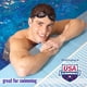 thumbnail image 4 of Tapones para natación Mack's AquaBlock Comfort, impermeables, morados, 4 of 9