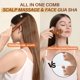 thumbnail image 4 of Herramienta Gua Sha Olaemuo 4 en 1 para rostro y cuero cabelludo, masajeador de madera de sándalo, 4 of 9