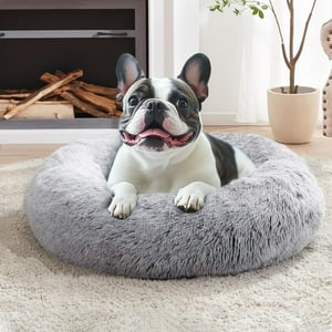 Cama Para Mascotas Jollyvogue, Pequeño Y Relajante, Con Forma De Rosquilla, Para Perros Y Gatos