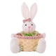 thumbnail image 3 of Canasto De Conejo De Pascua, Canasto Tejida A Mano, Canastos De Huevos De Pascua Adorables Reutilizables Para Mujer, 3 of 3