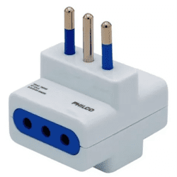 Enchufe Triple Ladron PHILCO 3 patas