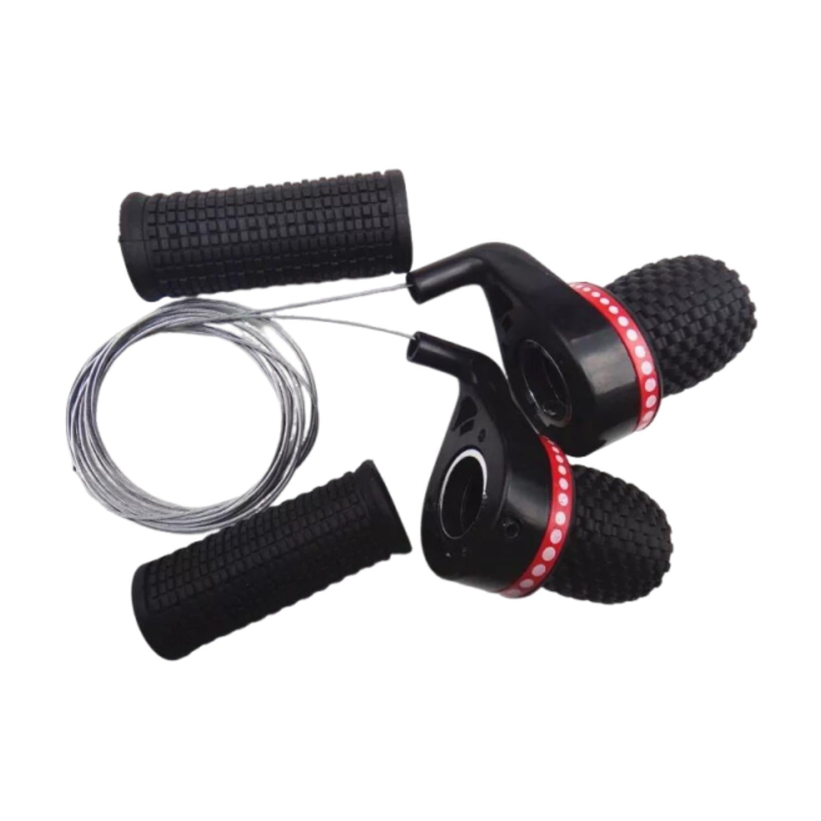 Ioensy - Reemplazo De Palanca De Velocidad Para Bicicleta De 18/21 Velocidades Con Empuñadura Giratoria