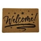 thumbnail image 1 of Alfombra Limpia Pies Felpudo Alfombra De Fibra 60cm*40cm Welcome, 1 of 5
