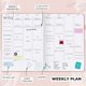 thumbnail image 3 of Agenda Planner GoGirl Planner PRO con franjas horarias de 7 x 10 pulgadas, 3 of 6