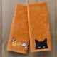 thumbnail image 5 of Juego de 2 toallas de mano SKL Home 41x64 cm Algodón Naranja Halloween, 5 of 6