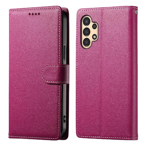 Funda para FOXDOCK Samsung Galaxy M13 5G– Cuero Premium, 3 ranuras para tarjetas, Protección contra impactos