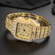 thumbnail image 4 of Reloj Glamoroso de Hombre con Pedrería - Esfera Grande Audaz, Movimiento de Cuarzo Premium, Accesorio de Pulsera Elegante para Creadores de Tendencias, 4 of 11