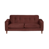 Latam Home - Sofa Salerno 2C Tela Velvet Chocolate