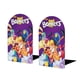 thumbnail image 1 of Bonkers Sujetalibros decorativos temáticos, tope para estantería con base antideslizante, uso dual para hogar y oficina - 2 piezas, 1 of 6