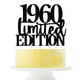 thumbnail image 1 of Adorno para pastel Yetxel 1960 Brillantina negra Edición limitada, 1 of 8