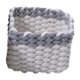 thumbnail image 5 of Cesta Para Toallas, Elegante Organizador Multiusos Para Tocador, Sala De Estar, Juguetes, Gris Y Blanco, 5 of 5