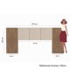 thumbnail image 3 of Respaldo Dubai 2 Plazas Beige, 3 of 4