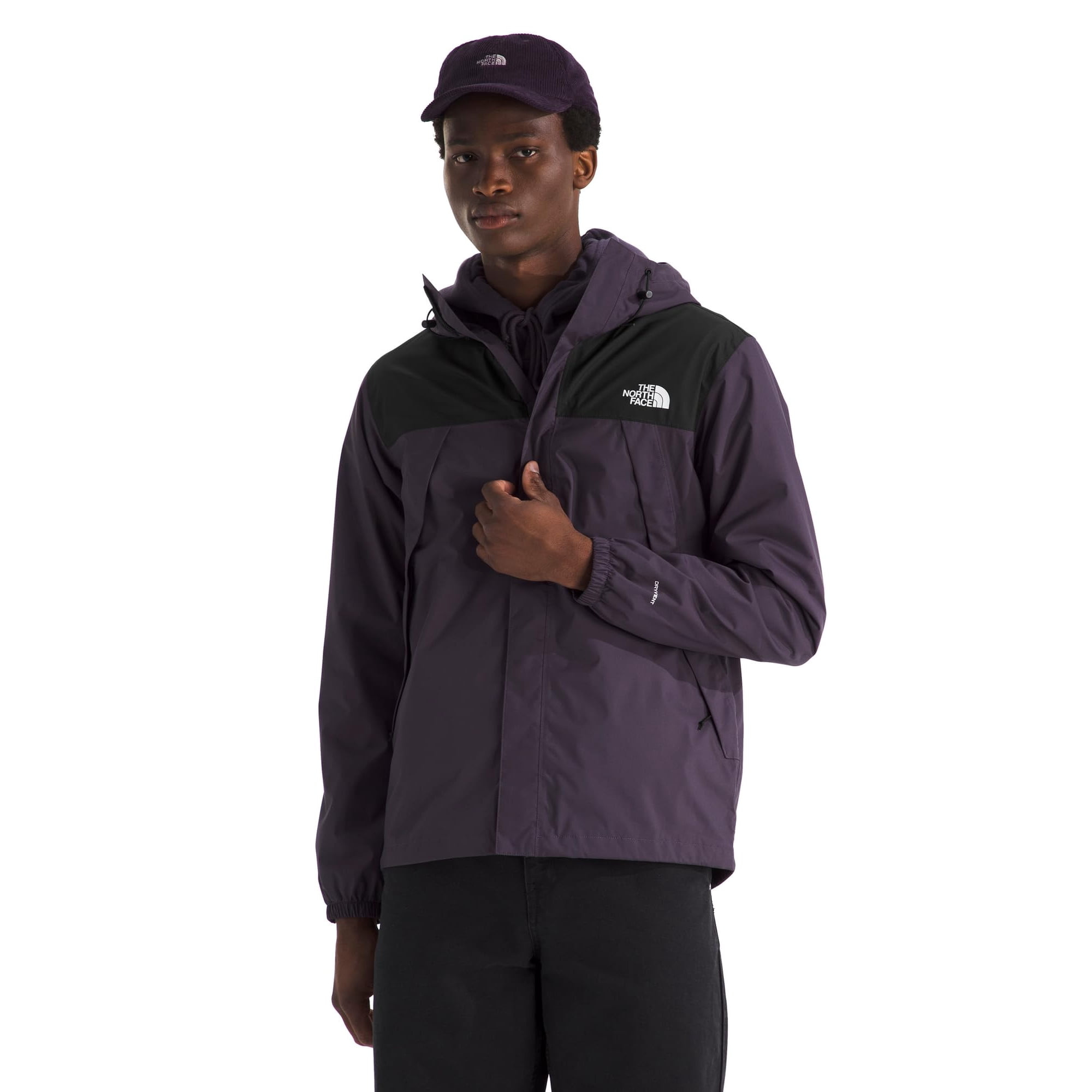Chaqueta The North Face Antora Para Hombre Impermeable Negra Talla L