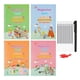 thumbnail image 4 of Juego De Cuadernos Ranurados Para Niños Con Recambio De Bolígrafo, Cuadernos De Caligrafía Con Alfabeto Alemán, 4 of 5