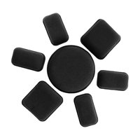 Ioensy - Almohadilla Reutilizable Para Casco De Esponja Con Revestimiento Interior De 7 Uds. Para Decoración Diy De Bicicleta De Ciclismo