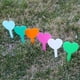 thumbnail image 2 of 50/100pcs Heart-Shaped Plant Markers - Brighten Up Your Garden with Multicolor Labels!, 2 of 2