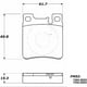 thumbnail image 2 of Pastillas Freno para auto Mercedes Benz C180 2001-2007 Trasero, 2 of 3