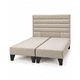 thumbnail image 2 of Cama 2 Plazas Tapizada Beige, 2 of 3