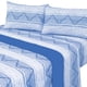 thumbnail image 1 of Juego de Sábanas 144 Hilos Superking Napoli Blue, 1 of 4