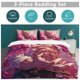 thumbnail image 5 of Donquixote Doflamingo Bed Duvet Cover Funny Anime Cartoon Bedding Sets Lightweight 3 Piece Comforter Sets, 5 of 5